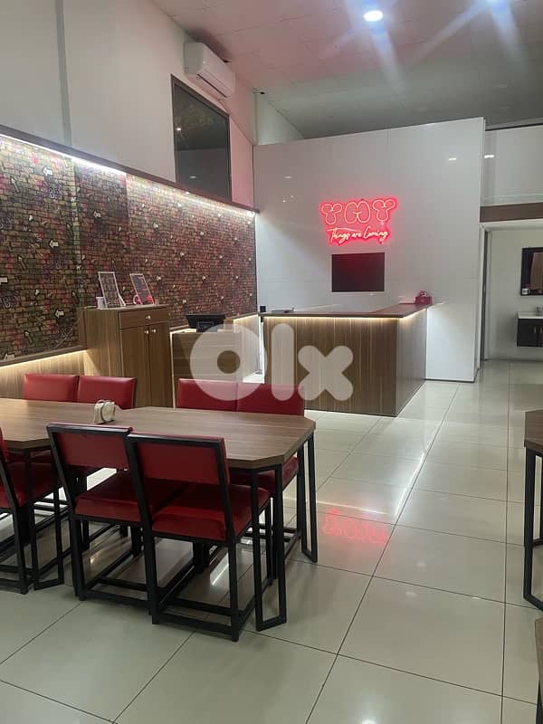 fully equiped restaurant for sale ( with all the decoration ) 1