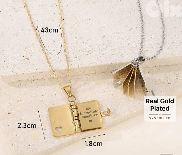 Book Necklace for Daughter 3