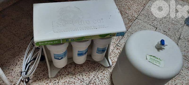 water filter system. UV RO. So pur. Made in usa,barely usedفيلتر مياه 5