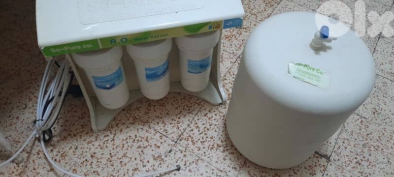 water filter system. UV RO. So pur. Made in usa,barely usedفيلتر مياه 6