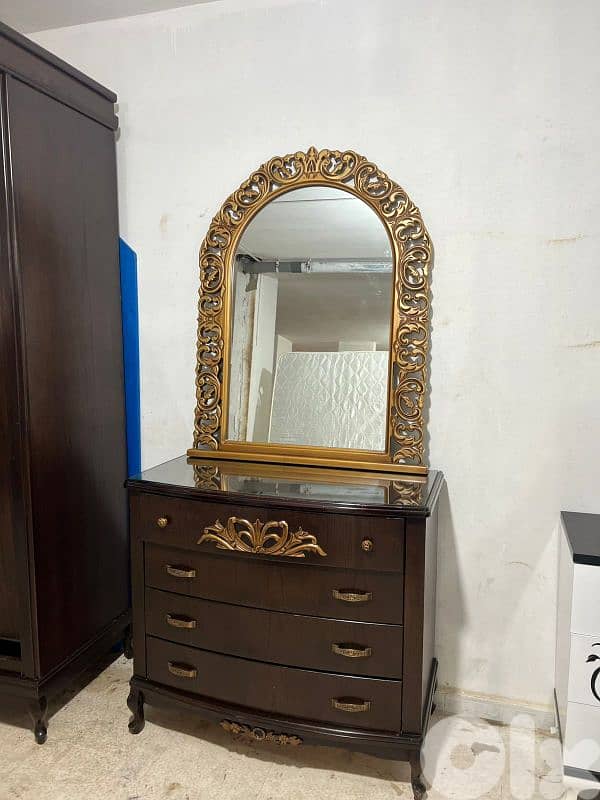 اوضة نوم سحاب خشب زان ولاتي كلا ملبسة قشر زان 8