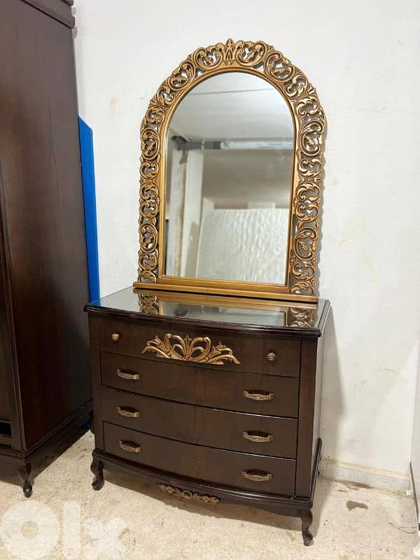 اوضة نوم سحاب خشب زان ولاتي كلا ملبسة قشر زان 9