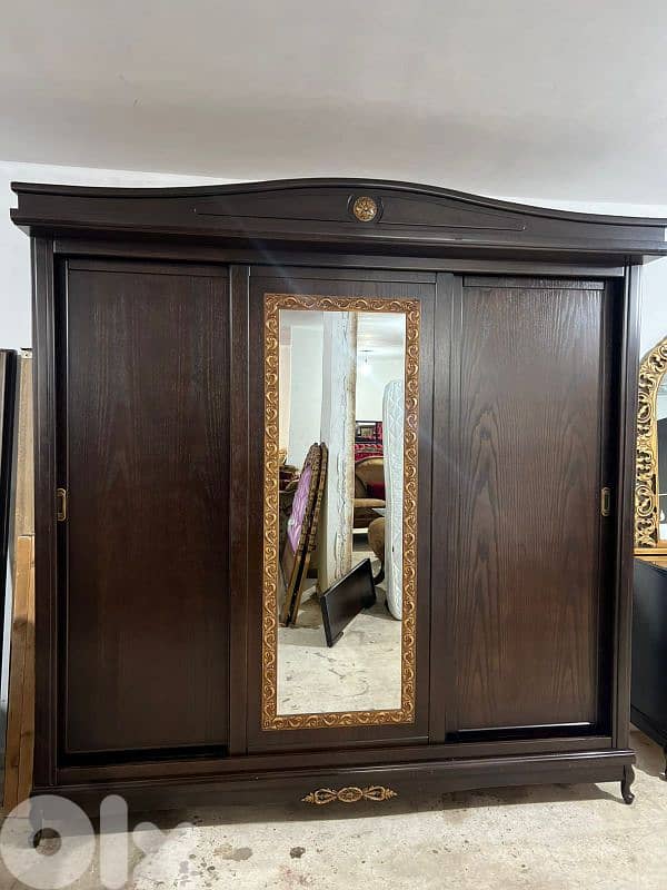 اوضة نوم سحاب خشب زان ولاتي كلا ملبسة قشر زان 12