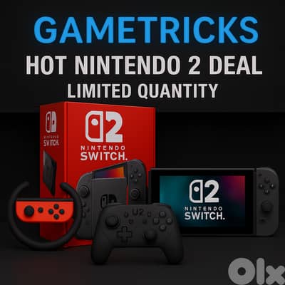 Nintendo Switch 2 super bundle - Joystick + Dual rubber wheels