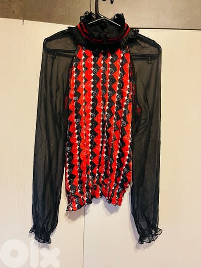 festive classy Roccobarocco top