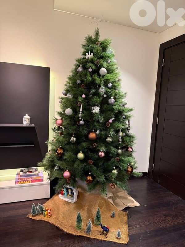christmas tree brand new 195 cm 1
