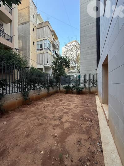 Modern Apartment with Garden for rent in Achrafieh.