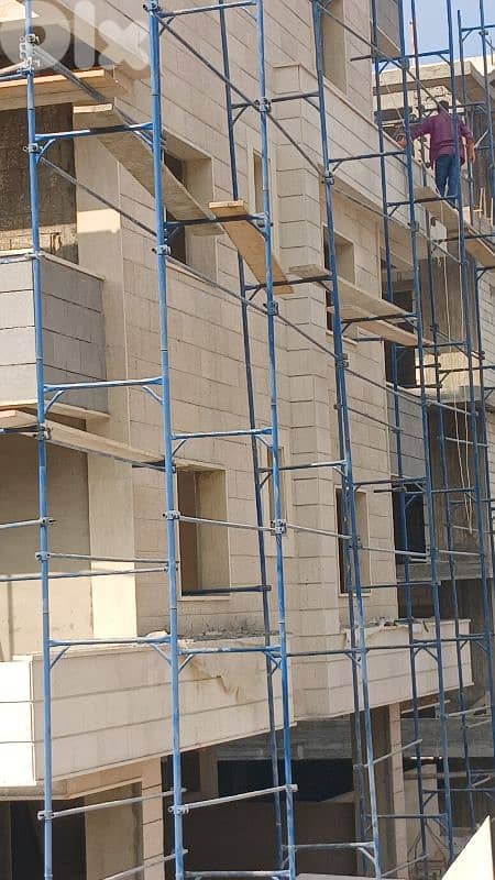 سقالات بناء خارجية للايجار 1