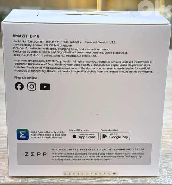 Amazfit Bip 6 stone 1