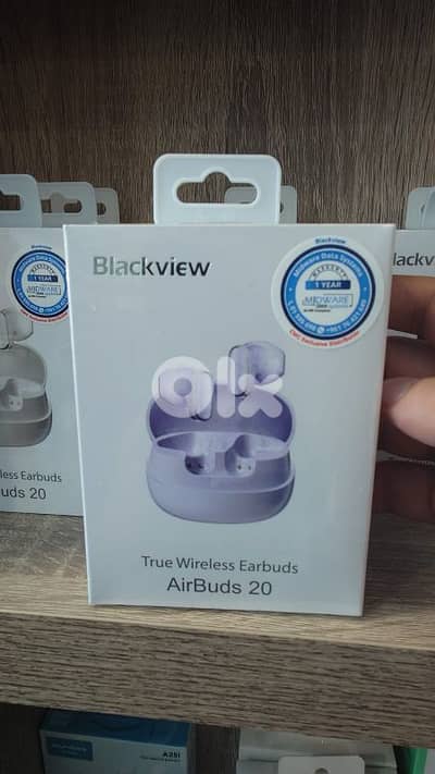 Blackview true wireless earbuds airbuds 20 purple