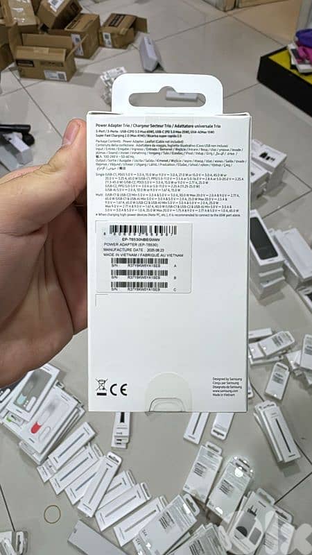 Samsung 65w pd power adapter trio 2pin 1