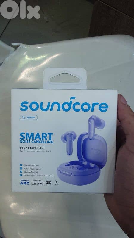 Soundcore P40i purple 0