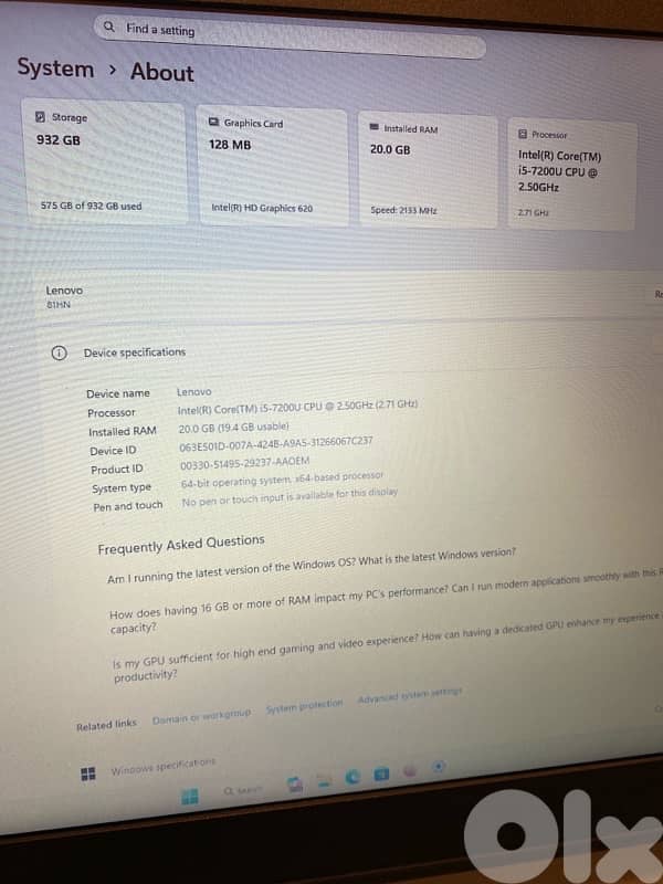 Lenovo  81HN (15.6") 1