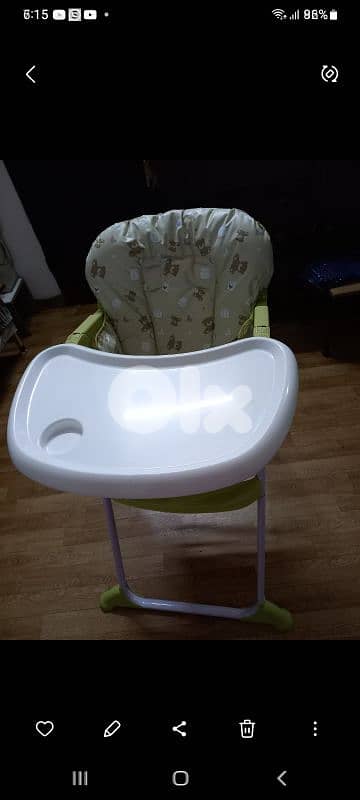 Baby High Chair + Bathtub