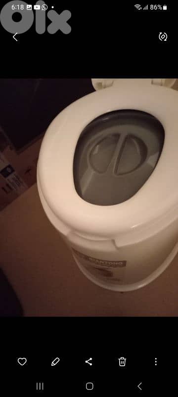 مرحاض متنقّل للعجزة 1