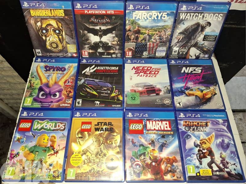 Ps4/Ps3 controllers copy A + used ps4/ps3 games 8