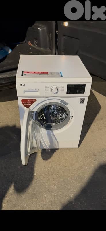 LG 7 kg, Front Load Washer 7kg, b3da sherke 1