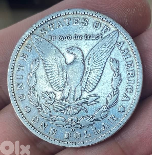 واحد دولار مورغان فضة سنة 1890o Morgan dollar 1