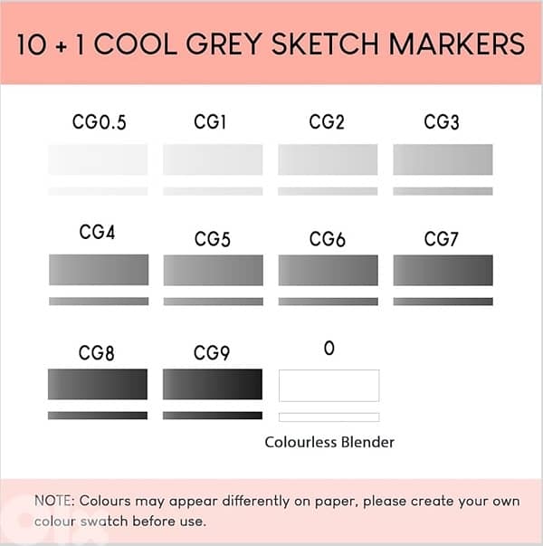 Artist Sketch Markers 3