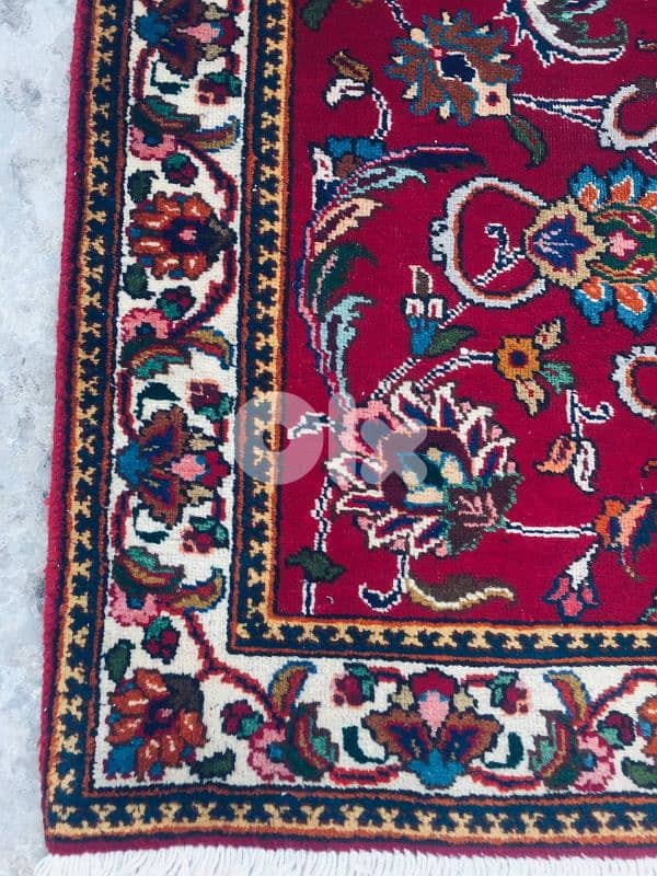 Persian Carpet. Hand made. سجاد عجمی 385/85 1