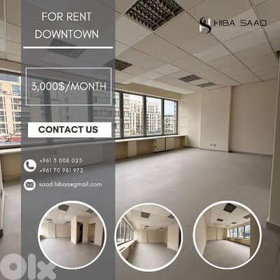 Office for rent in Solidere Downtown