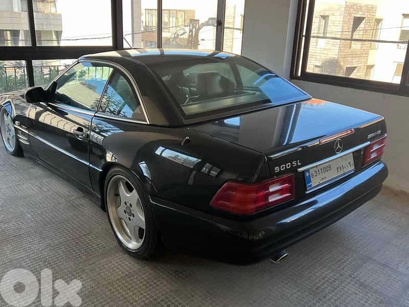 Mercedes-Benz SL-Class 1993 look AMG 73 panoramic hard top 0