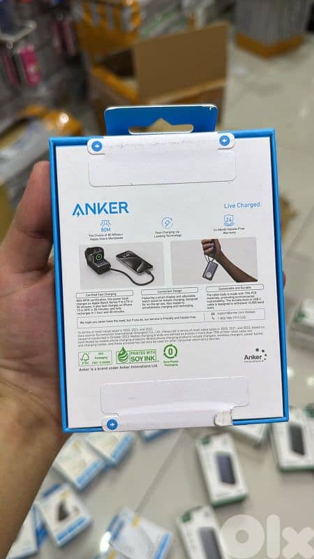 Anker MagGo Power Bank (10k,35w,for apple watch) 1