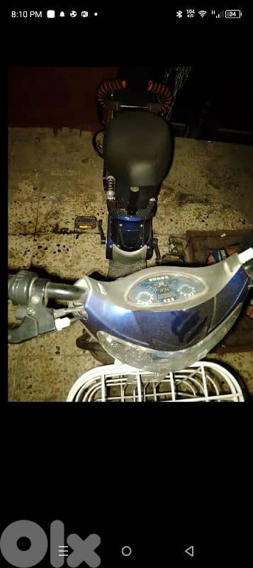 electric moto with charger + owl spot 0