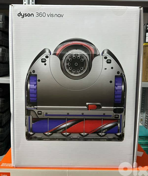 Dyson 360 Vis Nav Robot vacuum nickel blue 0