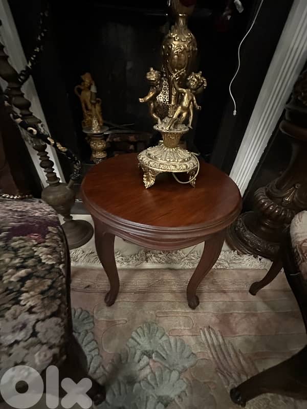 French Louis XV Style Vintage Cane Back Side Chair 5