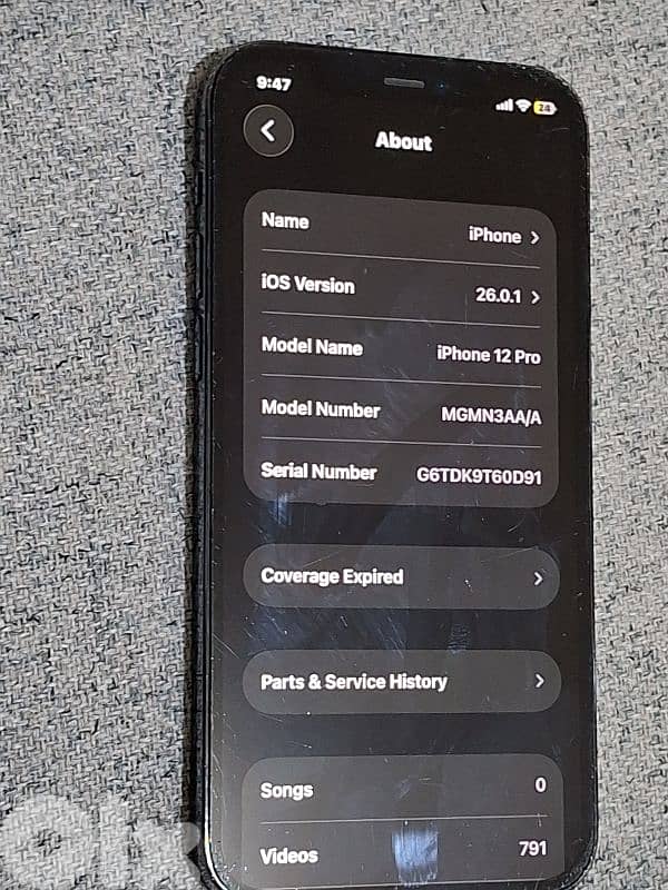 Iphone 12pro 128GB 1