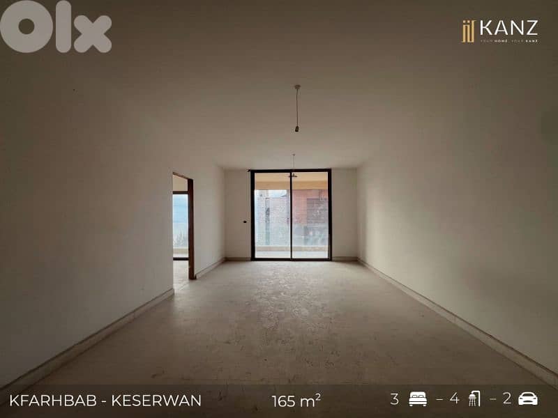 Apartment For Sale In Kfarhbab - شقة للبيع في منطقة كفرحباب 0