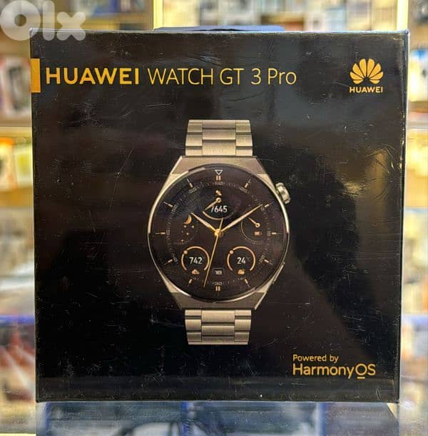 Huawei watch gt3 pro 46mm titanium 0
