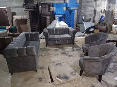 صالون 4 قطع جديدة من المعمل بافضل الاسعار