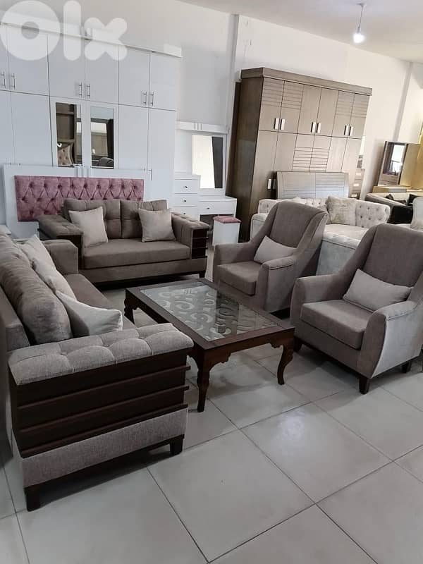 صالون 4 قطع جديدة من المعمل بافضل الاسعار 0