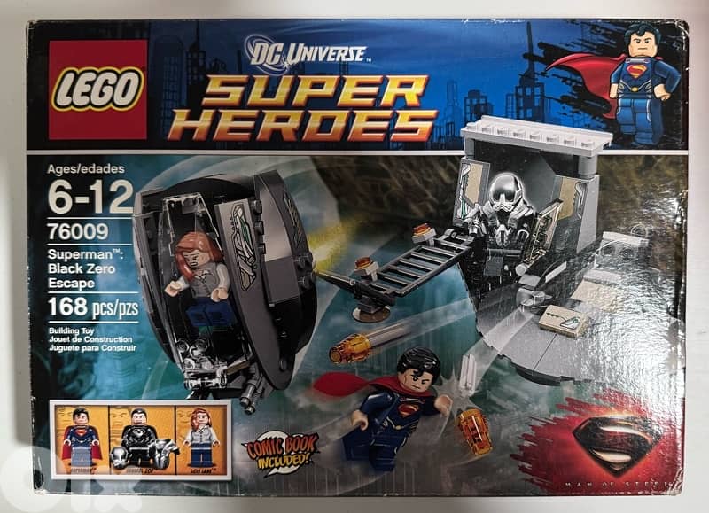 LEGO Set 76009 Superman: Black Zero Escape 0
