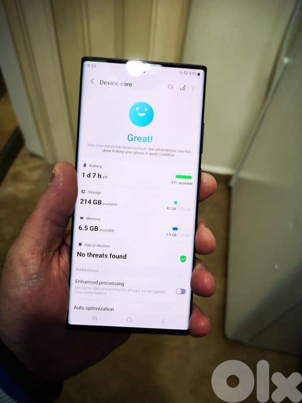 Samsung Galaxy Note 20 Ultra 5G ( 24 Gb Ram and 256 GB Memory) 12