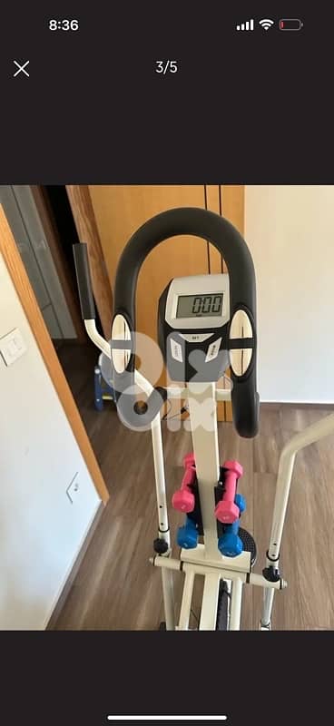 Elliptical Trainer / Stepper with Dumbbells – Excellent Condition 2