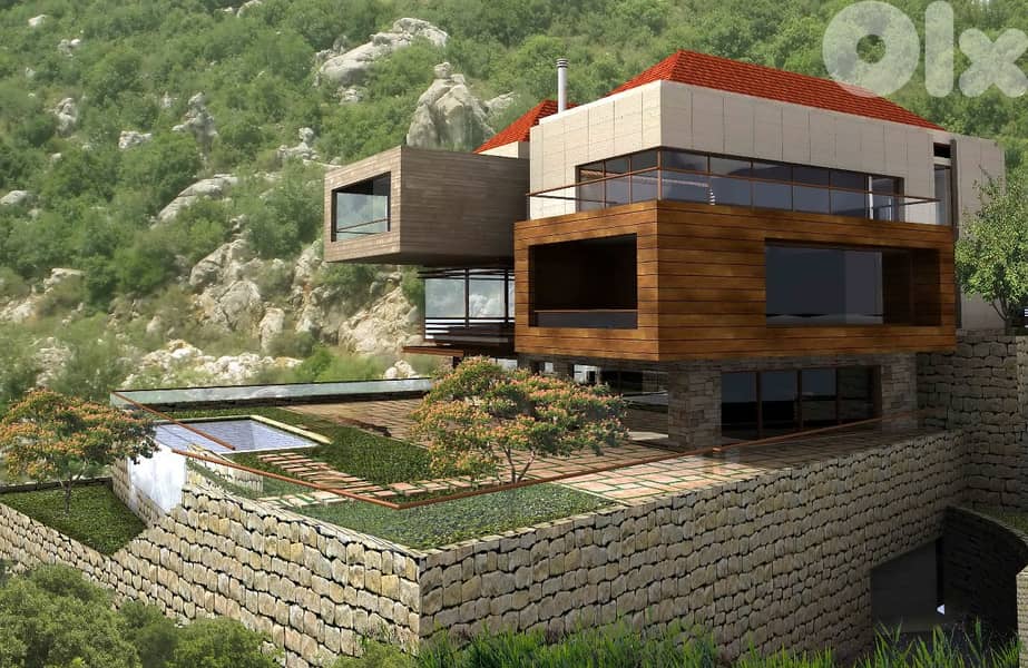 Land for sale in Klayaat/ Core & shell villa 2