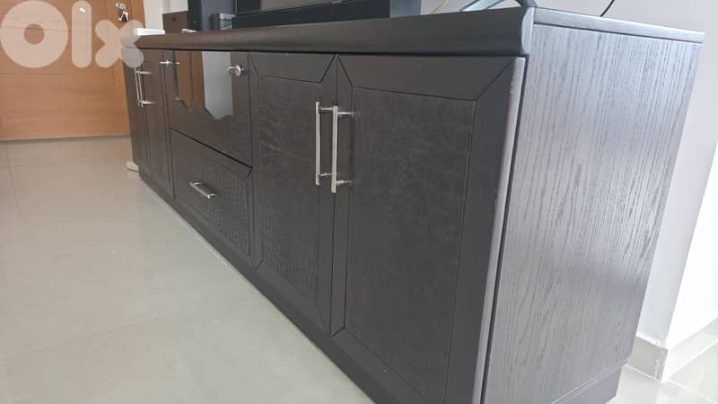 TV unit made of real wood ( خشب مظبوط مش بديل) 2