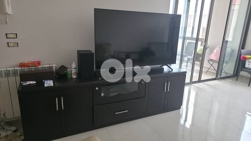TV unit made of real wood ( خشب مظبوط مش بديل) 4