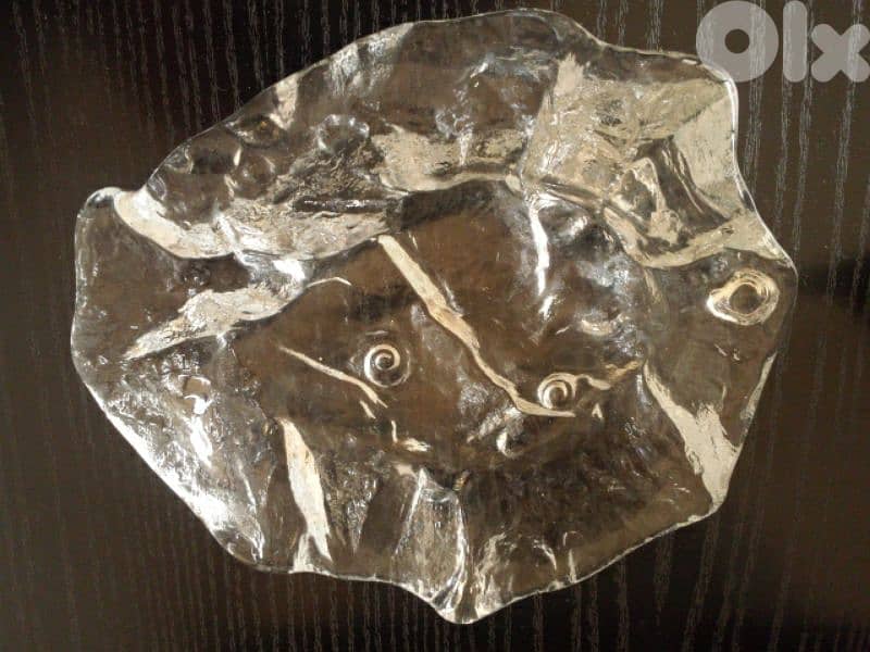 Glass ashtray - Not Negotiable 1