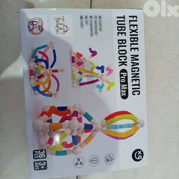 Flexible Magnnetic tube blocks 1