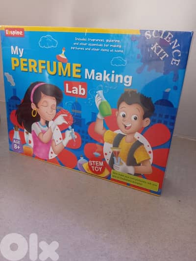 My perfume making lab
