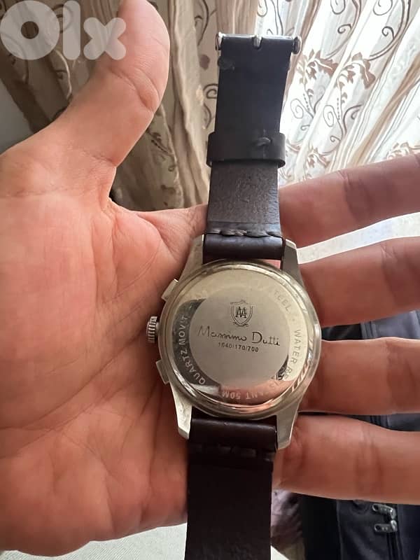Massimo Dutti limted edition watch with box and extra band 0
