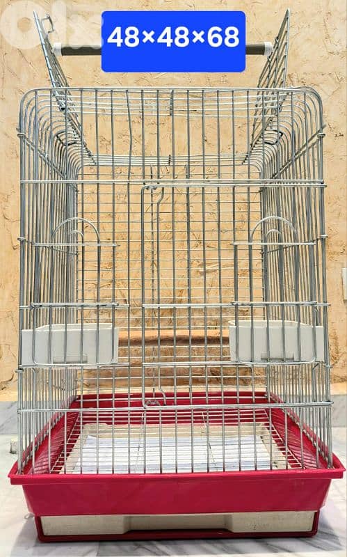 قفص كبير  للببغاء أو كروان نوعية ممتازة ايطالي 0