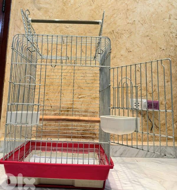 قفص كبير  للببغاء أو كروان نوعية ممتازة ايطالي 2