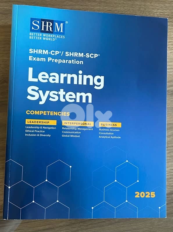 SHRM-CP / SHRM-SCP 2025 Learning System Books – Like New 1