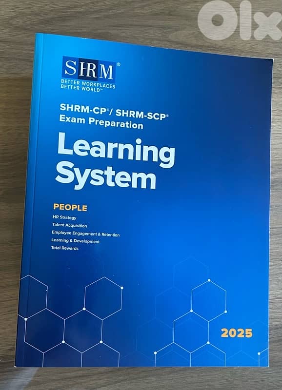 SHRM-CP / SHRM-SCP 2025 Learning System Books – Like New 2