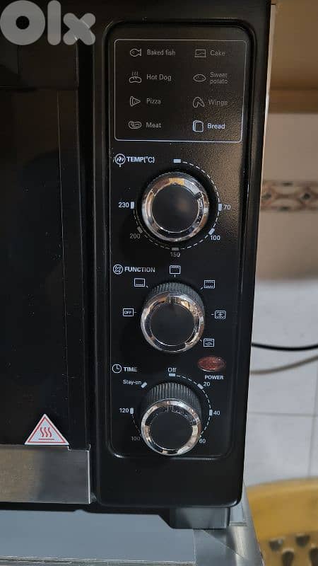 midea electric oven 50L 1